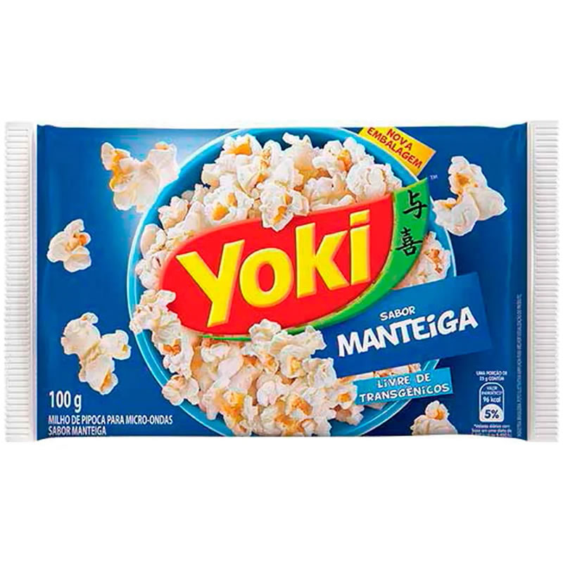 PIPOCA MANTEIGA 100G - YOKI