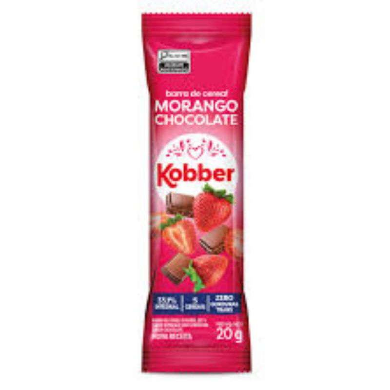 BARRA CEREAIS MORANGO CHOCO NUTS